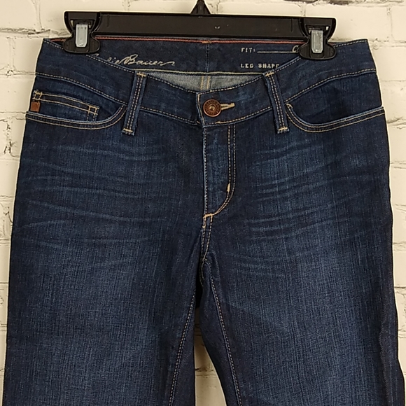 Eddie Bauer Jeans Eddie Bauer Curvy Bootcut Denim Blue Jeans 2